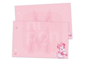 Porta Fichas Argolado Maior com 80 Fichas Minnie – 3782