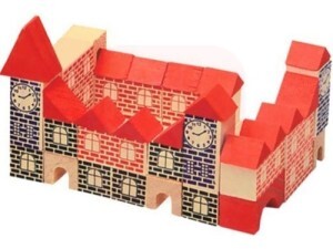 Mega Construções 120 Peças - Brinquedo Pedagógico